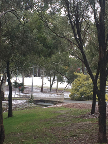 Photograph - Colour, Snow at Federation University Mt Helen Campus, 13 July 2016, 13 July 2016