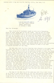 Letter, Richard W. Richards et al, Correspondence with Dick Richards, 1956-7