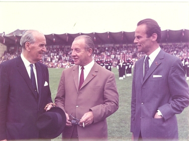 Photograph - Colour, Foto: Vinders, Frank Wright at Kerkrade, 1960's