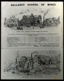 Poster of image of School of Mines Ballarat