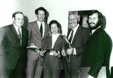 Photograph - Photograph - Black and White, State Council of Victoria at Ballarat Council, 1973, 10/08/1973