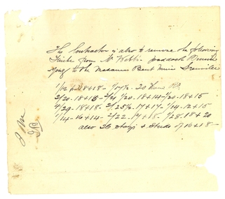 Document, Contract for the Madame Bent Gold Mining Company, 1886, 1886