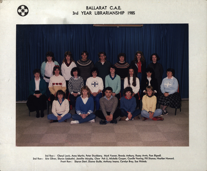 Twenty students of Librarianship