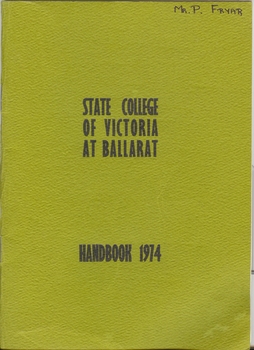 Green covered book