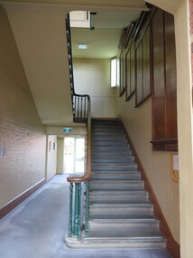 Photograph - Photograph - Colour, Stone Stairway in the Ballarat School of Mines Administration Building, 2015, 07/09/2015