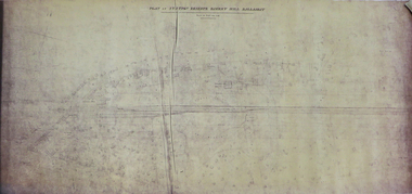 Plan, Station Reserve Bakery Hill, Ballaarat