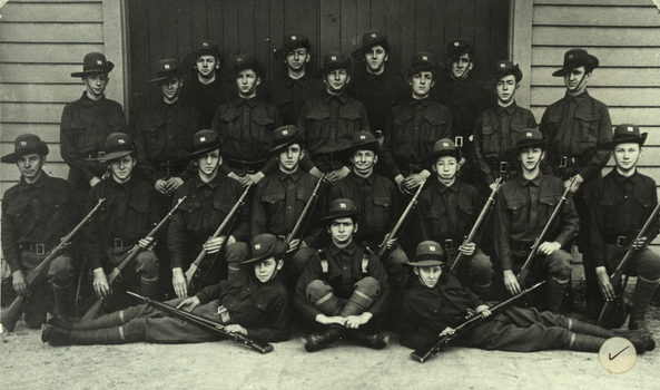 A group of cadets in uniform