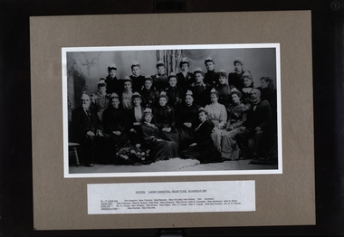 Photograph - Black and White, Ladies Committee, Relief Fund, Scarsdale, 1897, 1897