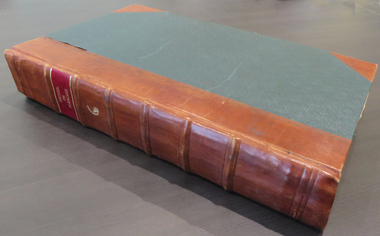 Book with etched plates