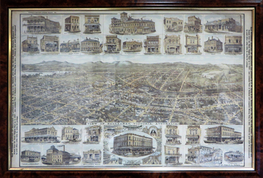 Poster, View of Ballarat, VIctoria, Australia