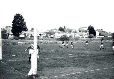 Set of black and white photographs - Athletics sports, Ballarat Junior Technical School Sports Day
