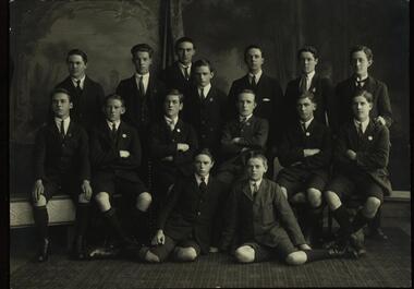 Photograph - Black and White, Richards & Co, Ballarat Junior Technical School; Scholarship and Studentship Winners, 1919, 1919