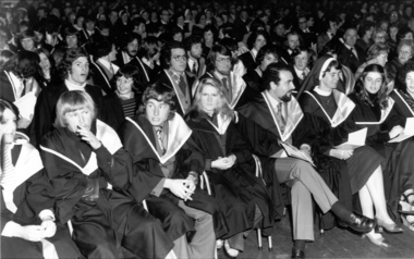 Photograph, Ballarat College of Advanced Education Graduation, 1975