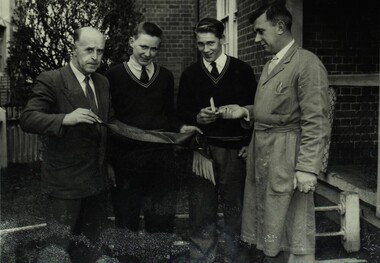 Photograph - Photograph - Black and White, Ballarat Technical School - Sports winners