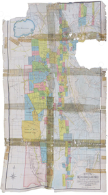 Plan of the Ballarat and Sebastopol Gold Mines