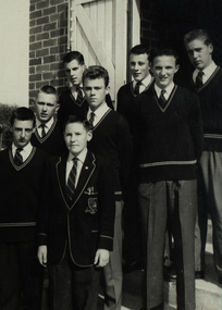 Photograph - black and white, Ballarat Courier, Ballarat Junior Technical School - Investiture of Prefects - 1961, 07/04/1961