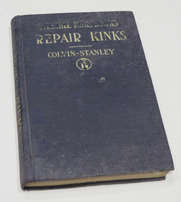 Book, F.H. Colvin et al, Repair Kinks, 1908