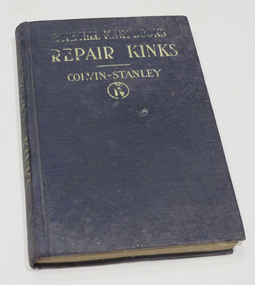 Book, F.H. Colvin et al, Repair Kinks, 1908, 1908