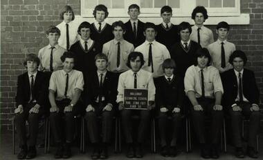 Photograph - Black and White, Classic School Photography, Ballarat Technical School Form 5C - 1971, 22/03/1971