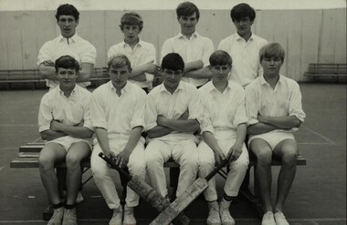 Photograph - Black and White, Ballarat Technical School Senior 11 Cricket Team - 1966, 1966
