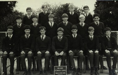Photograph - Black and White, Classic School Photography, Ballarat Technical School Form 3C -1970, 24/03/1970