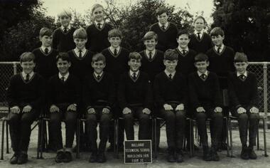 Photograph - Black and White, Classic School Photography, Ballarat Technical School Form 2C -1970, 24/03/1970