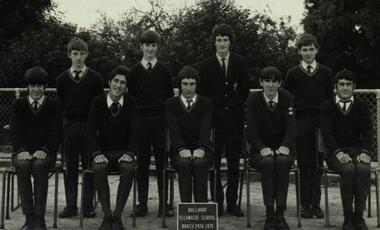 Photograph - Black and White, Classic School Photography, Ballarat Technical School Form 4E - 1970, 24/03/1970