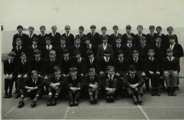 Photograph - Black and White, Ballarat Technical School Form 3AB - 1966, 1966