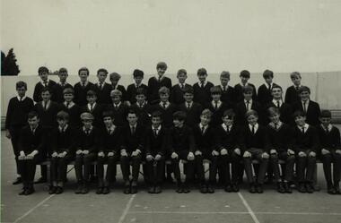 Photograph - Black and White, Ballarat Technical School Form 3 - 1966, 1966