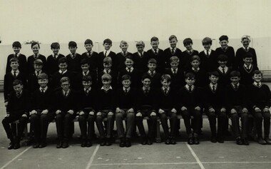 Photograph - Black and White, Ballarat Technical School Form 3 - 1966, 1966