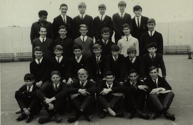 Photograph - Photograph - Black and White, Ballarat Technical School Form 5 General - 1966, 1966