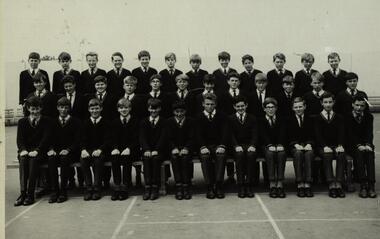 Photograph - Photograph - Black and White, Ballarat Technical School Form 2 BC - 1966, 1966