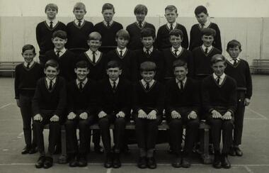 Photograph - Black and White, Ballarat Technical School Form 2A - 1966, 1966