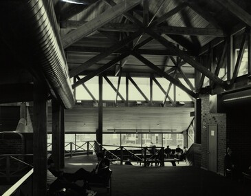 Photograph - Photograph - Black and White, Ballarat School of Mines Amenities Building