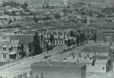 Photograph - Photograph - Sepia, Former Ballarat Gaol and Circuit Court House, c1895, c1900