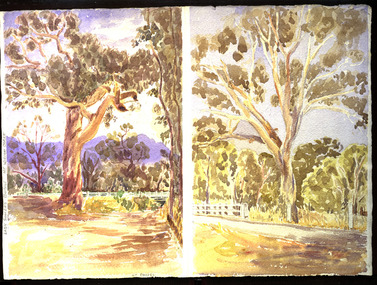 Painting - Artwork - Painting, 'Painting Plant Form from Nature' by Alice Watson, c1930