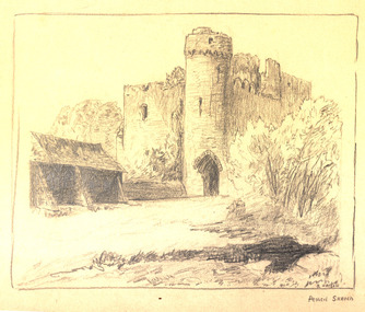 Drawing - Artwork, Architectural Drawings by Alice Watson, c1930