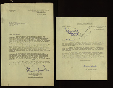Typed letter