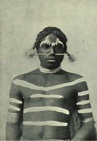 Image - black and white, Barwon River Man (New South Wales)