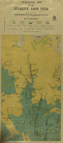 Map, Geological Map of The Stieglitz Gold Field, 1940