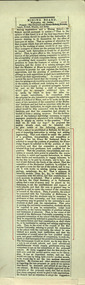 Photograph - Black and White, Original Motion for the Establishment of a School of Mines at Ballarat, The Star, October 1869