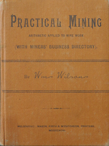Book, Practical Mining, 1894, 1894