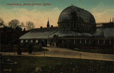 Postcard - Colour, Walton, Conservatory, Botanic Gardens, Belfast, Ireland