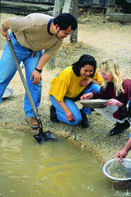 Photograph, Goldpanning at Sovereign Hill, c2005, c2005