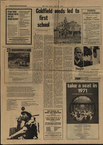 Newspaper - Newspaper Supplement, Technical Education Centenary Supplement , 1970, 26/10/1970