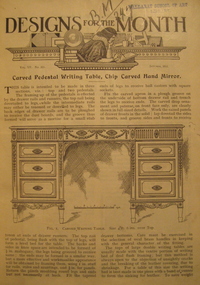 Magazine, The Woodworker and Art Craftsman, 1911-1912