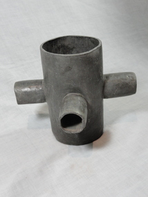 Object: Plumbing, Four way branch pipe, c1916