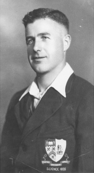 A man in a School of Mines blazer