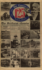 Newspaper, Ballarat Courier, The Courier, Ballarat: 125 years, 10 June 1992