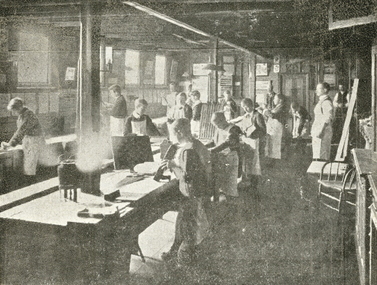 Image, Ballarat Junior Technical School Sloyd Class, c1913